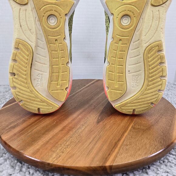 Brooks Glycerin 20 Lime Red Ebony Athletic Gym Daily Road Running Shoe Mens 13 D - Picture 13 of 15